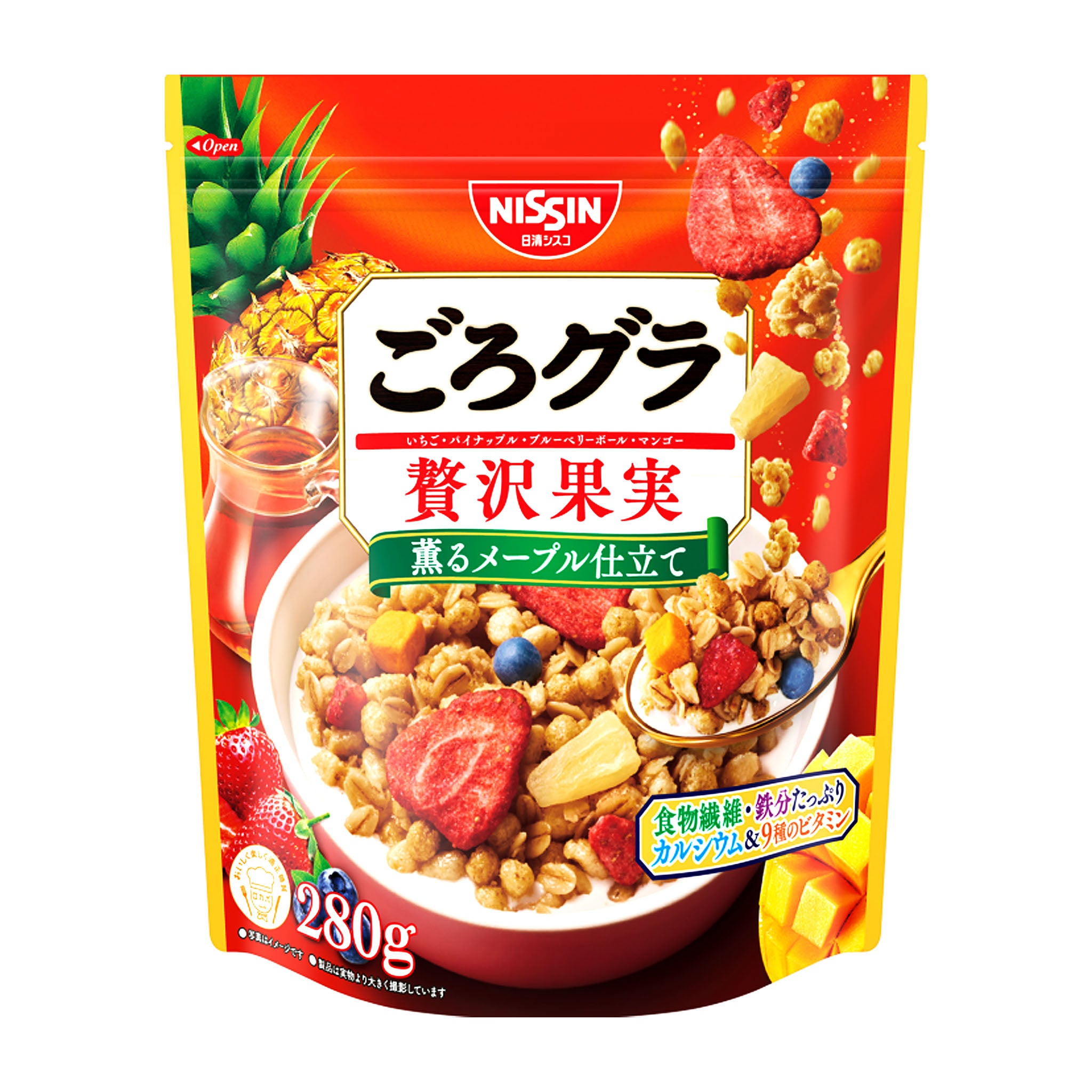 Nissin Cisco Gorogura Premium Fruits Cereal